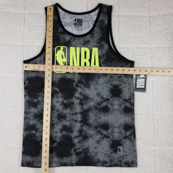 NBA NEW MEN'S BLACK/GRAY T-SHIRT SIZE MEDIUM - Picture 3 of 9